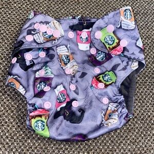 Purple Kids Cloth Diaper